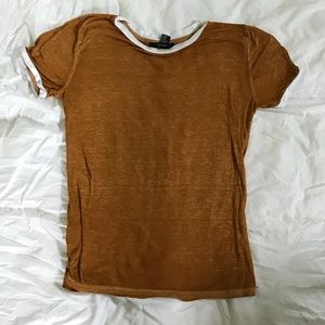 Dark orange t-shirt